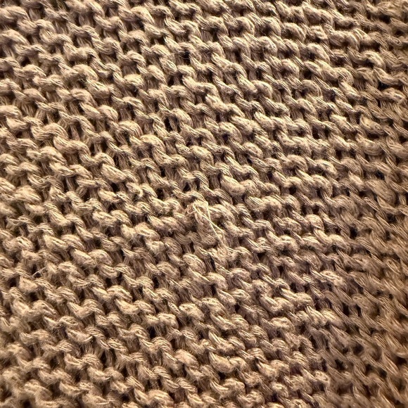 Aerie Brown Cotton Knit Cardigan - Picture 10 of 10